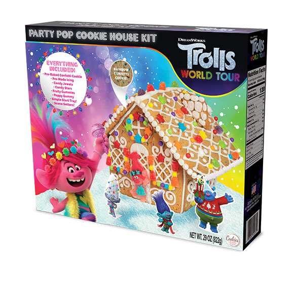 Trolls Gingerbread House Kit Packed (8) per case 12275