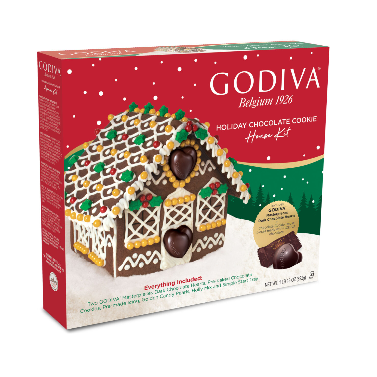 GODIVA® Chocolate Holiday House Kit The Cookie Jar