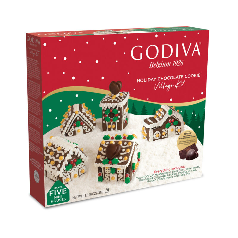 GODIVA® Chocolate Holiday Village Kit The Cookie Jar