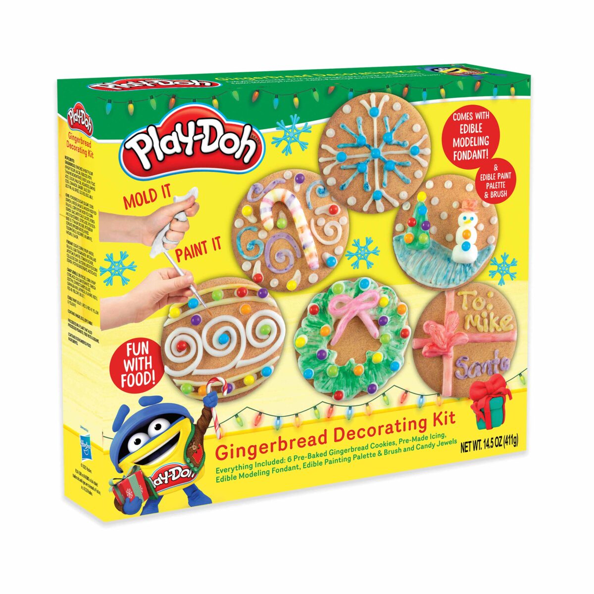 PlayDoh Gingerbread Decorating Kit The Cookie Jar