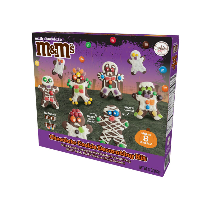 M&M Halloween Chocolate Cookie Monster Kit