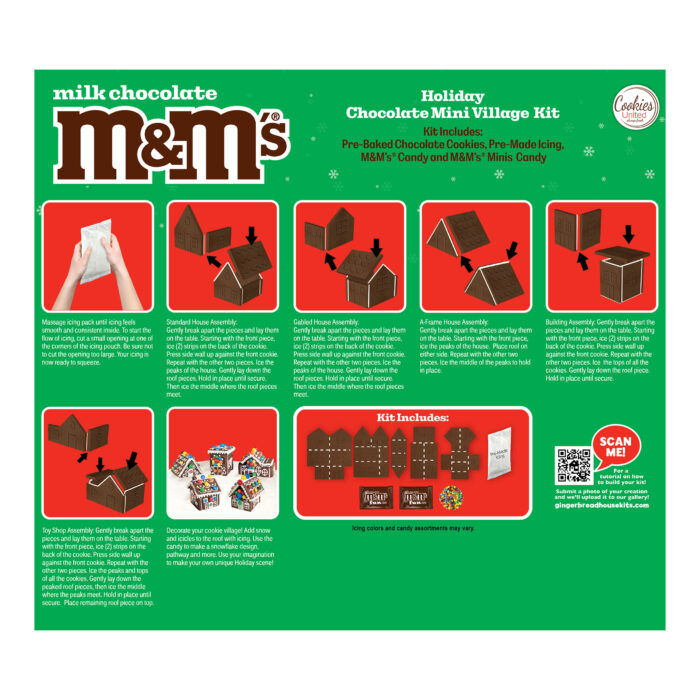 M&M Holiday Chocolate Village Kit - Image 2