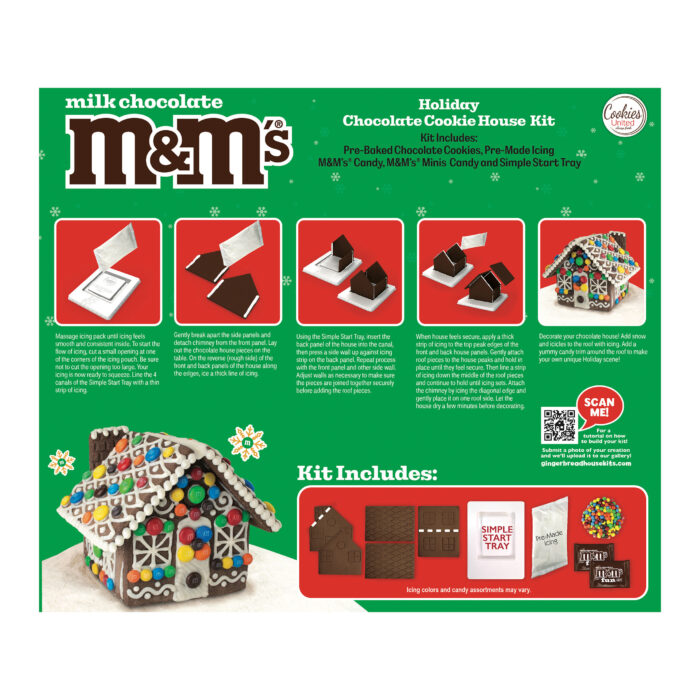 M&M Holiday Chocolate House Kit - Image 2