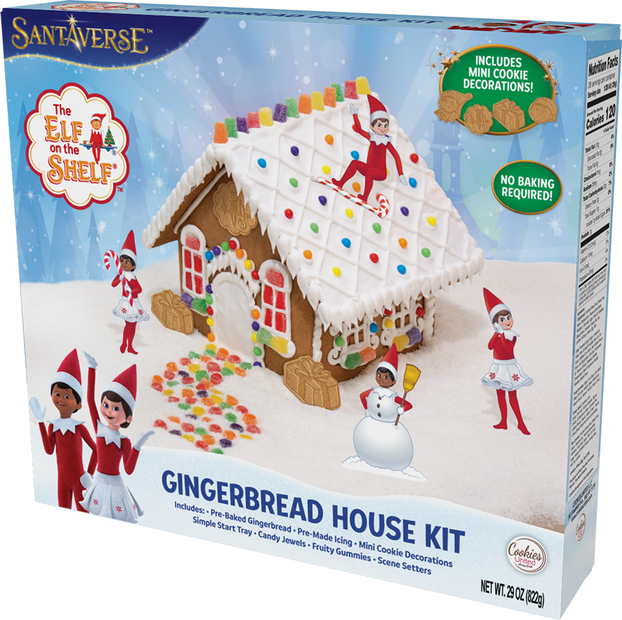 Elf on the Shelf Gingerbread House Kit