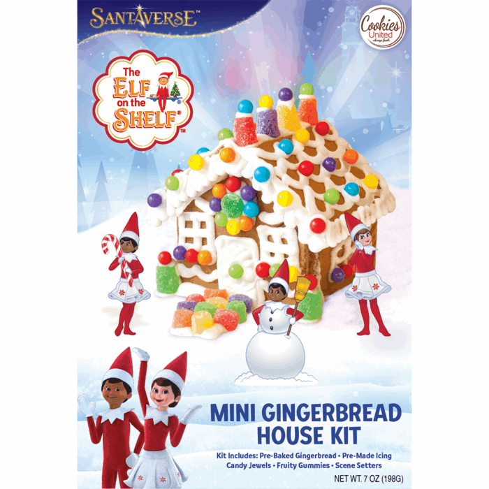 Elf on the Shelf Mini Gingerbread House Kit - Image 2